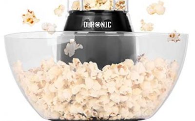 Duronic POP50 Macchina per Popcorn ad aria calda – Capacità di 50 g con…