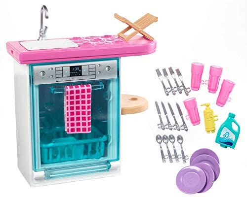 Barbie Set di Arredamenti da Interno, con Lavastoviglie, Sportello… Barbie Set di Arredamenti da Interno, con Lavastoviglie, Sportello...