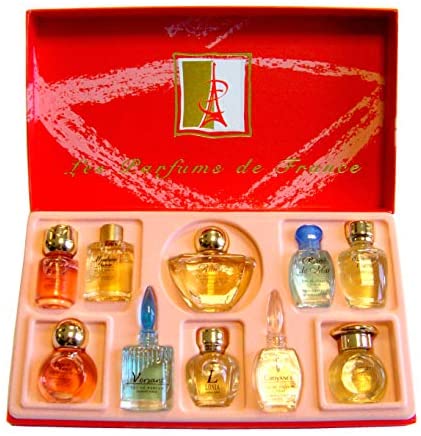 Charrier Profumi lusso top ten Set di 10 acqua di profumi Miniature totale...