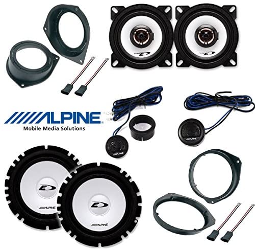 Kit 6 Casse Per Opel Corsa dal 2006 Qualità Con Adattatori E Supporti...