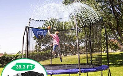 Landrip Trampoline Sprinklers Giocattolo per Bambini, Trampolino Waterpark…