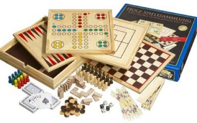 Philos 9960 – Set di Giochi da Tavolo, 10 Combinazioni di Giochi [Importato…