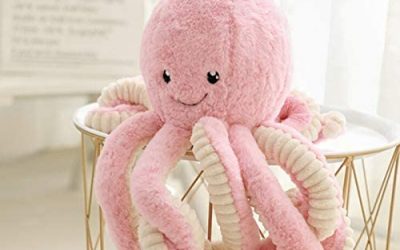 JYCRA – Peluche a Forma di Polpo, 40 cm, Morbido Peluche a Forma di Polpo,…