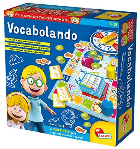 Lisciani Giochi- Vocabolando Piccolo Genio Giochi Educativi, Multicolore,...