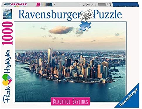 Ravensburger- New York Puzzle da Adulti, Multicolore, 1000 Pezzi, 14086
