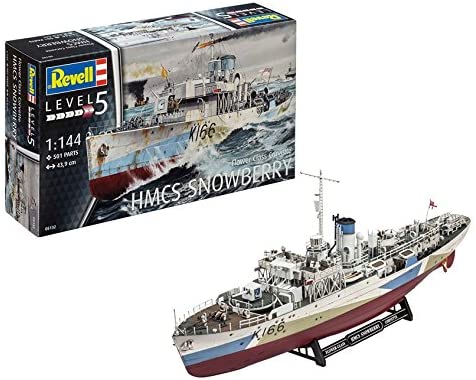 Revell- HMCS Snowberry Kit di Montaggio Modello Nave, Multicolore, 05132