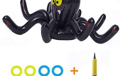 kungfu Mall Toss Gioco Polpo Gonfiabile Anelli di Ragno Toss Giocattoli con…