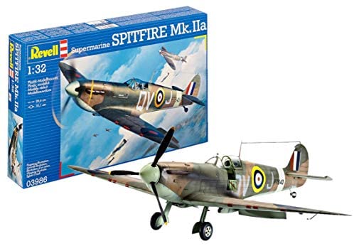 Revell- Supermarine Spitfire Mk.IIa Kit di Montaggio, Multicolore, 286 mm,...