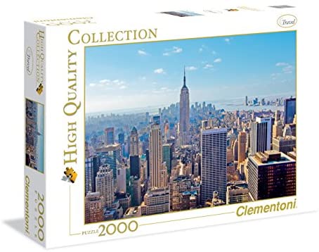 Clementoni - 32544 - High Quality Collection Puzzle - New York - 2000 Pezzi