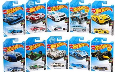 Hot Wheels- Veicoli da Collezione in Scala 1:64, Confezione da 10…