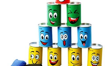 ULIFEME Tiro al Barattolo, Mira al Barattolo Numerati per Bambini, Gioco…