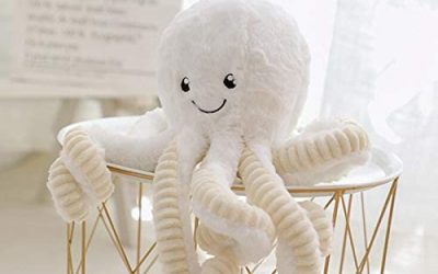 Asdomo – Peluche a forma di polpo, creatura marina di peluche imbottito e…