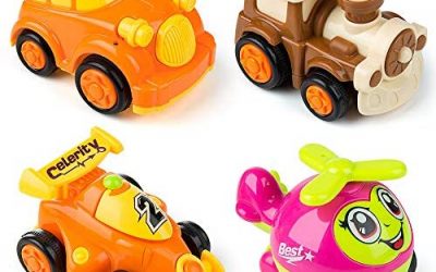 MOOKLIN ROAM 4pcs Auto Giocattolo Macchinine, Wheels Set Macchinine, Auto…