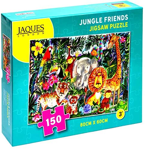 Jaques of London Jungle Friends Puzzle Bambini - Puzzle 150 Pezzi per...