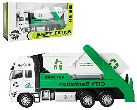 LQKYWNA Giocattolo per Camion, 1:38 Veicolo Pull-Back Ingegneria dei...