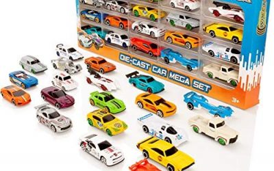Wheelz Die Cast Cars Set – Auto da Corsa per Bambini Giocattolo Mega 20…