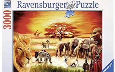 Ravensburger 17056 – Puzzle, Fierezza du Massai, 3000 Pezzi