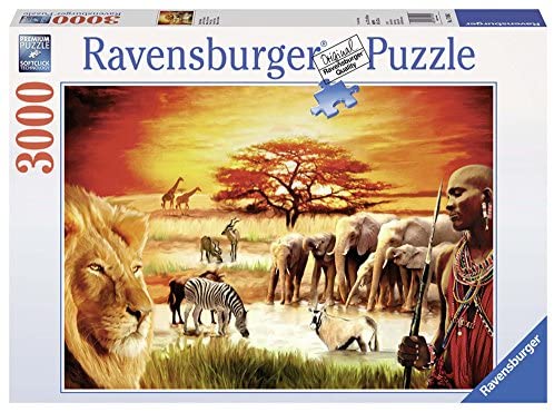 Ravensburger 17056 – Puzzle, Fierezza du Massai, 3000 Pezzi Ravensburger 17056 - Puzzle, Fierezza du Massai, 3000 Pezzi