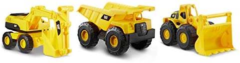 Caterpillar by Funrise Caterpillar, CAT Mini Crew confezione da 3 Caterpillar by Funrise Caterpillar, CAT Mini Crew confezione da 3 Veicolo...