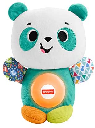 Fisher-Price- Parlamici Baby Panda Gioca con Me, Gioco Educativo con Luci e...