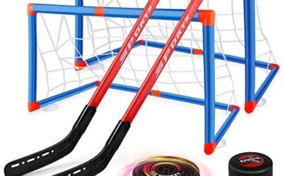 Baztoy Hockey Set per Bambini, Kit Hockey Gioco di Allenamento con 2…
