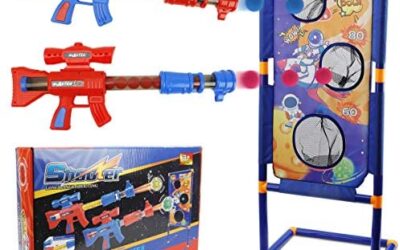KETIEE Gioco di Bersaglio di Tiro, Blaster Giocattolo Set con 2 Pistola…
