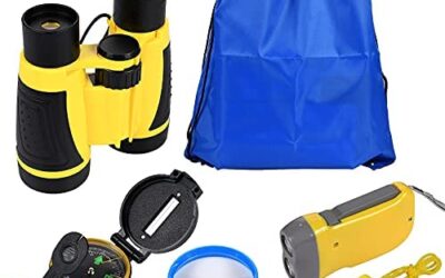 Set di esplorazione all’aperto, 6 in 1 Giocattoli per Avventurose…