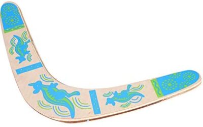 143 boomerang, modello di canguro boomerang con ritorno in legno a forma di…