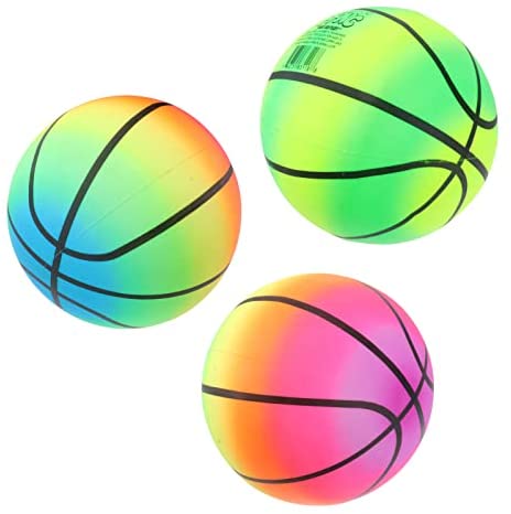 LIOOBO Pallone da Spiaggia Arcobaleno Colore Brillante Protezione...