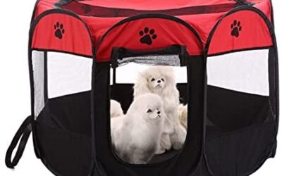 Kavolet Recinto per Cani da Esterno, Box Portatile Pieghevole per Animali…