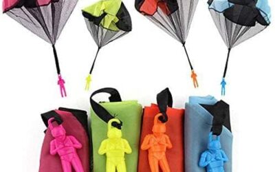 Giocattoli Paracadute, Paracadute per Bambini Set, Lancio del Paracadute a…