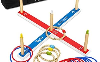 Toyfel gioco di lancio degli anelli Mitty Toss – all’aperto e al chiuso, 15…