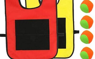 Gioco Dodgeball Gilet da Gioco per Bambini Dodgeball con Palline…