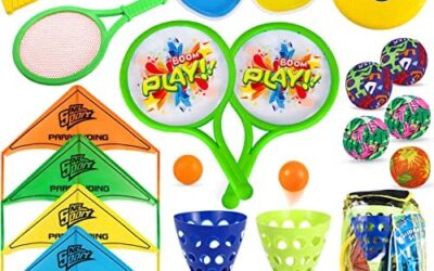 Tacobear Giochi da Esterno Giochi Sportivi per Bambini Lancia e Prendi…