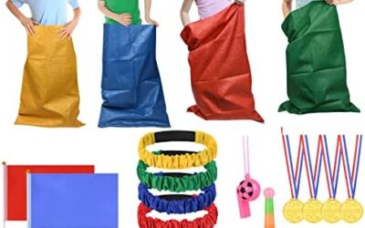 Flintronic 4 in1 Set di Festa per Bambini, Set di Giochi da Esterno, Corsa…