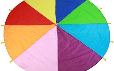 Paracadute arcobaleno, paracadute arcobaleno Bellissimo gioco attraente…