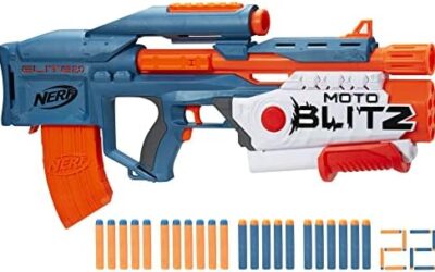 Nerf Elite 2.0 – Motoblitz, blaster Nerf motorizzato, giocattoli per giochi…