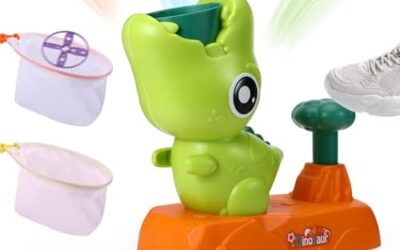 Coikes Giocattoli Volanti Disc Shooter Flying Toys Gyro Disc Shooters 8…