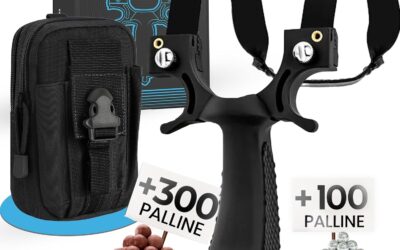 ZORKAM Kit Completo Professionale da tiro a Segno- 3 Fasce di Elastico…